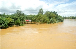 Lũ các sông ở Quảng Nam đang lên nhanh 